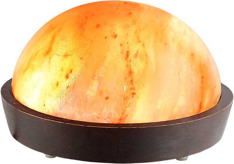Half Doom Foot & Hand Detox Salt Lamp With 2 Bulbs